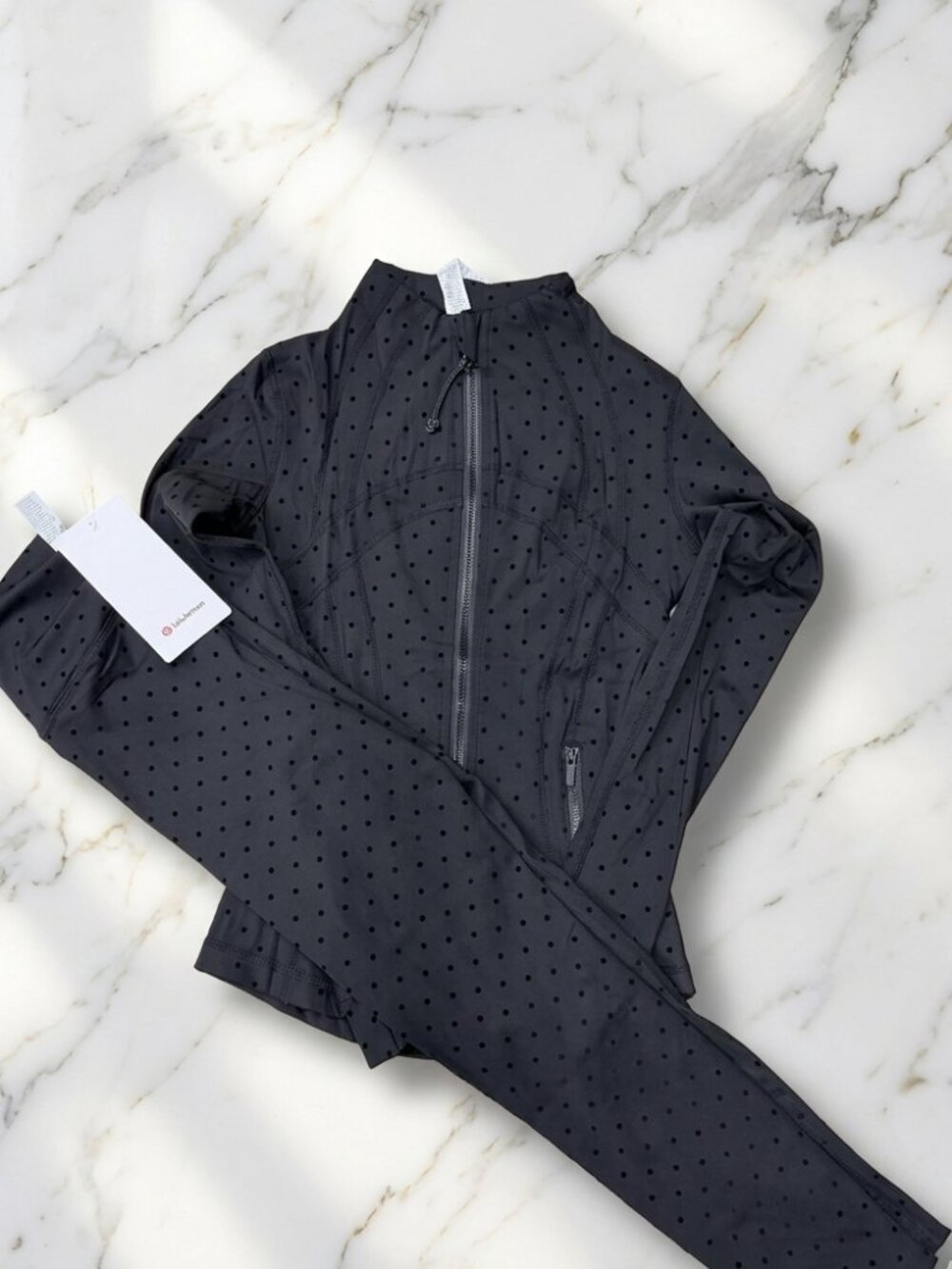 Limited Polka Dot Define Jacket and leggings Set